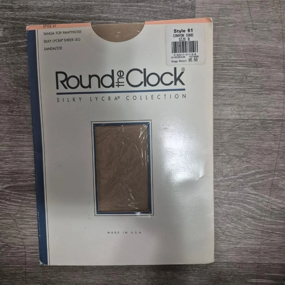 Women's Round the Clock Pantyhose Size B Tan